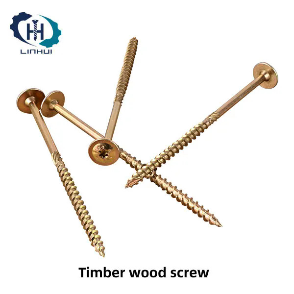 Los beneficios de los tornillos de madera de madera